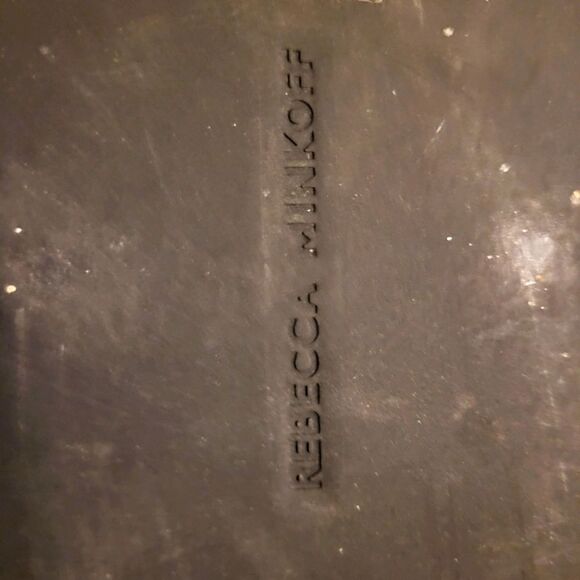 Rebecca Minkoff "Valeraine" Black Buttery Soft Leather Slide Sandals Sz.10 $295 - Picture 9 of 9